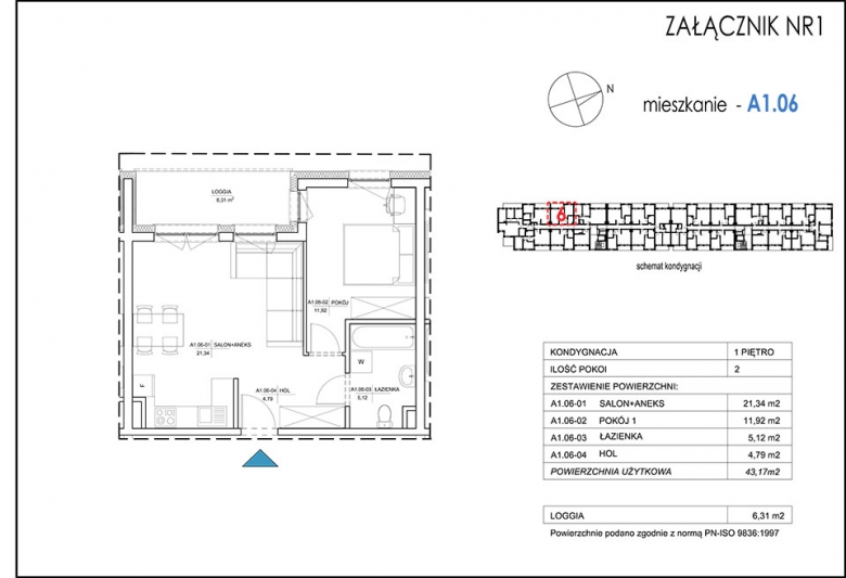 Apartament nr. A1.06